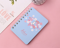 Kirschblüten muster Spulen tasche Notizbuch Studenten buch