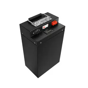 Batterie de vélo électrique personnalisée 40ah 50ah 60ah 70ah 80ah 100ah 30ah 35ah 25ah 20ah pack batterie 48v 60v 72v 45ah