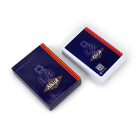 Carte à jouer personnalisée OEM ODM étanche 100% PVC feuille de plastique pour cartes à jouer jeu de cartes de poker de haute qualité