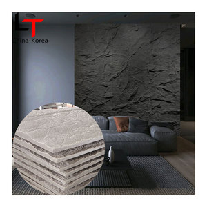 Panneaux muraux insonorisés 3D en pierre artificielle PU légers et durables pour la décoration de la <span class=keywords><strong>maison</strong></span> - Product Image 6