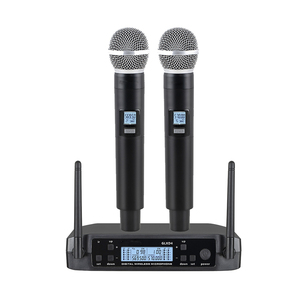Micro không dây động chất lượng cao GLXD4 UHF Beta58 và S-M58 dành cho biểu diễn âm thanh trực tiếp Karaoke - Product Image 2