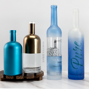 Factory Made 700ml <strong>750ml</strong> 1000ml Arizona Glass <strong>Bottles</strong> Classic Vodka Spirits <strong>Bottle</strong> with Cork - Product Image 5