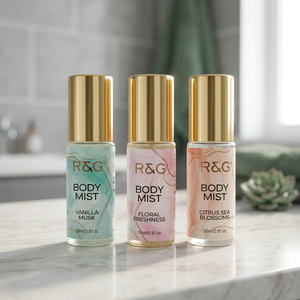 R&G Body Mist <b>Spray</b> Collection With <b>Vanilla</b> Musk Floral Freshness And Citrus Sea Blossom Fragrance Options For Women - Product Image 5
