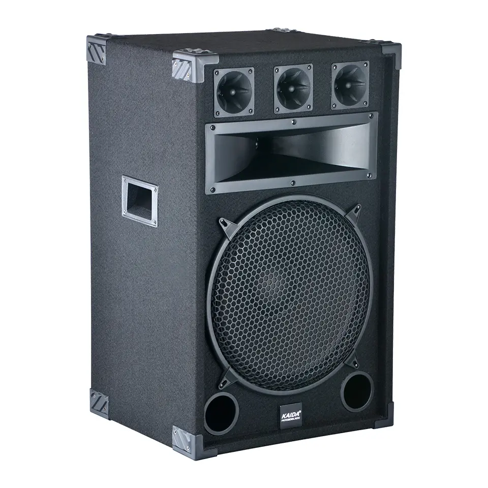Sıcak satış fabrika fiyat profesyonel 15 inç karaoke sahne DJ bar ahşap S15 pasif hoparlör hoparlör kutusu büyük ses sistemi