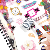 Livre de conception d'ongles personnalisé, kit d'art fait main DIY, jouets éducatifs de coloriage et d'artisanat pour enfants, échantillon gratuit, livraison rapide pour filles