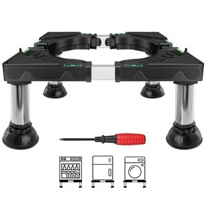Piédestal <span class=keywords><strong>à</strong></span> linge 18 pouces de <span class=keywords><strong>hauteur</strong></span>, socles pour laveuse et sécheuse avec étagère de rangement, capacité de poids de 700lb Supports pour <span class=keywords><strong>machine</strong></span> <span class=keywords><strong>à</strong></span> <span class=keywords><strong>laver</strong></span> - Product Image 1