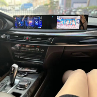 Radio con Navegación GPS para BMW X5 F15 X6 F16 2014-2017, Pantalla Táctil Dual Interactiva Android con Carplay, DSP para Tablero, TV, MP3