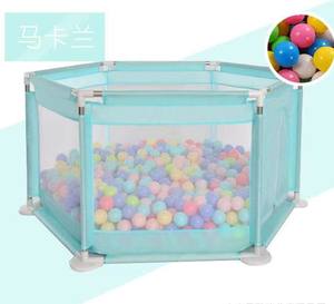 מתקפל <span class=keywords><strong>6</strong></span>-צלעות תינוק מקורה ומבחוץ לשימוש גדר בטיחות לילדים - Product Image 4