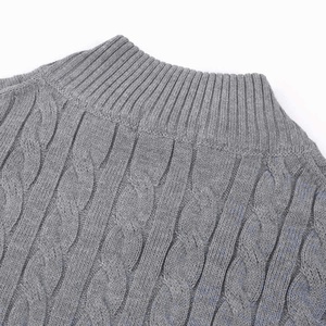 Maglione da Uomo Personalizzato di Lusso RL Ralphes, <span class=keywords><strong>Pullover</strong></span> in Maglia con Ricamo Laurenes, Casual con Zip a un Quarto, <span class=keywords><strong>Polo</strong></span> in Cotone per Uomo - Product Image 5