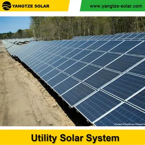 Solar Panel System For Farm Module Mounting 1 Mw Solar Grounding Mount System