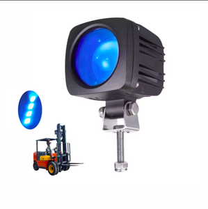 <span class=keywords><strong>Lampe</strong></span> de signalisation LED étanche <span class=keywords><strong>rouge</strong></span> à quatre points avec flèche bleue pour la sécurité des chariots élévateurs dans les chantiers - Product Image 2
