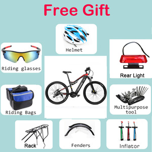 Bicicleta de Montaña RANDRIDE YG90 con Certificación CE/ECE, 27.5 Pulgadas, Suspensión Completa, Motor Eléctrico sin Escobillas, Frenos de Disco Hidráulicos - Product Image 3