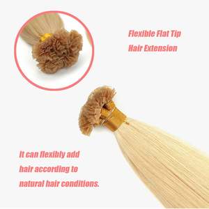 Extensiones de Cabello 100% Natural Brasileño Remy con Punta Plana y Queratina Italiana, de 14 a 30 Pulgadas, Sin Enredos, Suaves, con Doble Trama para Fijación a Máquina - Product Image 5