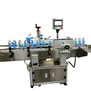 Automatische Dubbele Wijn Side Printing Fles Etikettering Machine Vliegtuig Etikettering Machine