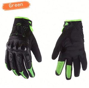 Gants de moto, de ski et de cyclisme d'été à motif château, en fibre de carbone et cuir véritable, compatibles écran tactile, pour la course et la protection tout-terrain - Product Image 3