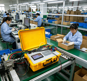 เครื่องทดสอบมิเตอร์ไฟฟ้าสามเฟสแบบพกพา ความแม่นยำสูง 60A ระดับการป้องกัน IP55 กำลังไฟ 300W มาตรฐานไฟฟ้าจีน MCPTS4.0 - Product Image 5