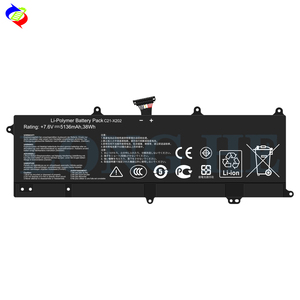 Batería de Repuesto para Portátil C21-X202 5136mAh 7.6V 38Wh para Portátiles <span class=keywords><strong>ASUS</strong></span> <span class=keywords><strong>S200E</strong></span>/X202E/X201E/S200L/Q200 - Product Image 1