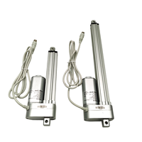 Actionneur linéaire électrique DC 24V mini solaire robuste IP66 étanche 100 mm 2000N 3000N avec capteur Hall