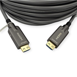 Kabel Serat Optik AOC 50m Taktis Berlapis Baja 4K8K H/DMI 2.1 48Gbps 8K60 4K120 HDR untuk Sewa Panggung LED Luar Ruangan dan Siaran - Product Image 5