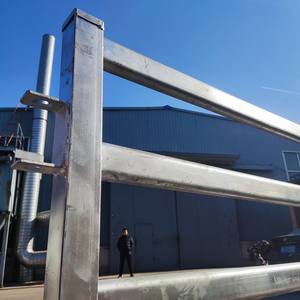 Paneles de ganado galvanizados de alta resistencia de 12 pies, valla de cabra, oveja, caballo, Corral, Panel de patio para uso en granjas ganaderas - Product Image 5