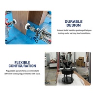 Machine d'essai de durabilité pour meubles, équipement d'essai mécanique complet à cinq canaux pour meubles