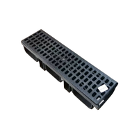 Cuvette de drainage en plastique HDPE de haute qualité directe d'usine pour le drainage des routes urbaines et du jardin pour une utilisation intérieure et extérieure