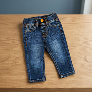 Jersey Unisex de Peso Pesado Medio, Pantalón Informal de Alta Calidad, Jeans de Mezclilla, Doble Bolsillo, Ajuste de Gran Tamaño, Lona Transpirable Francesa de Invierno - Product Image 3