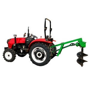 Professionele Zware <span class=keywords><strong>Hand</strong></span> Lopen Tractor Aarde Vijzel Handmatige Aarde Grondboor Te Koop - Product Image 4