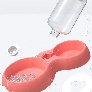 Forniture all'Ingrosso Eco-Friendly 2-in-1 Bottiglia d'Acqua Automatica per Animali Domestici con Ciotole in ABS per Cibo e Acqua, Stile Carino Aini - Product Image 6