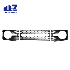 Parrilla de rejilla delantera compatible con <span class=keywords><strong>Ford</strong></span> <span class=keywords><strong>Bronco</strong></span> 2021 2022 <span class=keywords><strong>2023</strong></span> 2 puertas/4 puertas reemplaza la rejilla del parachoques - Product Image 3