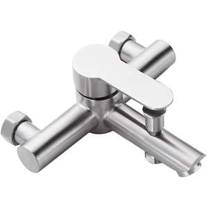 <span class=keywords><strong>Robinet</strong></span> <span class=keywords><strong>thermostatique</strong></span> contemporain en nickel brossé avec cartouche céramique, vanne <span class=keywords><strong>de</strong></span> <span class=keywords><strong>douche</strong></span> en acier inoxydable, robinets <span class=keywords><strong>de</strong></span> <span class=keywords><strong>douche</strong></span> à jet doux pour bain - Product Image 2