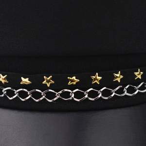 Boina de Moda Británica 2025 con Estrella de Cinco Puntas, Gorra de Capitán con Cadena y Visera de PU, Tendencia Primavera-Otoño - Product Image 4