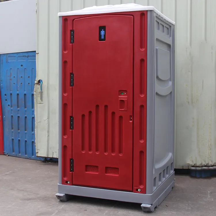 BOX SPACE Luxury ready made Porta Potty mobile toilets cabin HDPE portable public chemical toilet for construction site