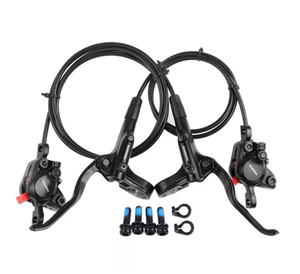 Ensemble de freins à disque hydrauliques <span class=keywords><strong>Shimano</strong></span> <span class=keywords><strong>BR</strong></span> <span class=keywords><strong>MT200</strong></span>, avant 800 mm et arrière 1450 mm, ensemble de freins à disque hydrauliques <span class=keywords><strong>BR</strong></span>-BL-<span class=keywords><strong>MT200</strong></span>, avant et arrière - Product Image 1