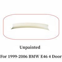 Aileron de Coffre Arrière Lèvre Becquet Extension pour BMW Série 3 E46 Berline 4 Portes 1999-2006 Accessoires Auto