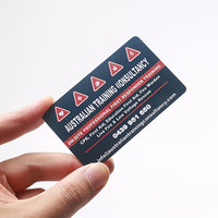Cartes de visite magnétiques en PVC de haute qualité personnalisées avec impression numérique