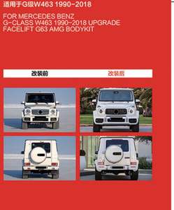 Kit de Carrocería G63 Amg para Mercedes BENZ Clase G W463 1990-2018, Mejora de Diseño - Product Image 2