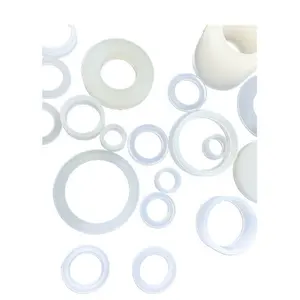 Gasket/ PCTFE PTFE Plastic Low Temperature Resistant Gasket/ Washer/ Spacer Supply O-shaped Sealing Ring