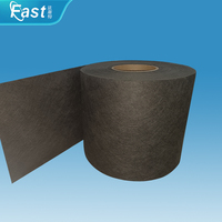 Filtre à air en charbon actif noir de haute qualité, tissu non tissé spun-bonded, rouleau uni, anti-UV, respirant, antistatique