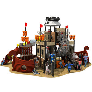 مجموعة شرائح خشبية لسفن القراصنة مصنوعة حسب الطلب لحدائق المغامرة والمدارس للتسلية العائلية - Product Image 5