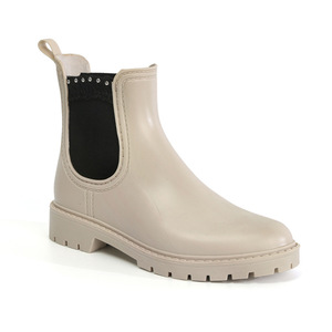 Bottes de pluie en PVC style Chelsea transfrontalières, à lacets, coupe basse, antidérapantes, imperméables, toutes saisons, vente en gros, mode féminine - Product Image 2