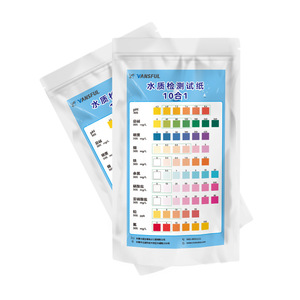 Bandelettes de test de qualité de l'eau Vansful 10 en 1, détection des métaux lourds et du pH, pour l'eau potable, l'eau de puits et l'aquarium - Product Image 2