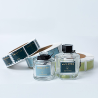 Impression d'étiquettes d'emballage cosmétique étanche à l'huile Lotion de parfum personnalisée Soins de la peau Brillant à lèvres Autocollant en vinyle Produit privé