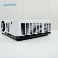 Projecteur laser CAAVITS 6000 lumens ANSI XGA 3LCD pour l'éducation, les universités et les salles de conférence