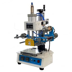 Machine de marquage à chaud pneumatique pour le gaufrage de logos en cuir - Product Image 3