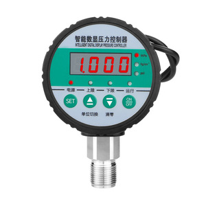 Zwarte Behuizing Digitaal Water Hydraulisch Drukscherm Bedieningsschakelaar M 20*1.5 Draad Manometer Drukmeter HK-YS810 Zhejiang - Product Image 2