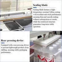 Machine d'emballage sous film rétractable semi-automatique pour l'emballage thermique de l'eau minérale, fabrication de bouteilles en PVC, emballage automatique de petites bouteilles