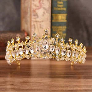 रोसा बेसी हस्तनिर्मित चांदी रानी के ताज सोने की लुंगी रानी मुकुट सोने की छंटाई हुई - Product Image 2
