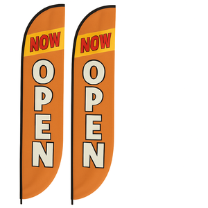 Tùy Chỉnh Teardrop Hình Dạng Lông Cờ Hai Mặt In Windproof Cực Kit Cho Quảng Cáo Ngoài Trời Khuyến Mãi - Product Image 1