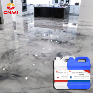 Resina poliaspártica de cristal transparente CNMI para revestimiento de suelo de garaje, resina de ácido poliaspártico súper antiamarillamiento para suelo metálico - Product Image 2